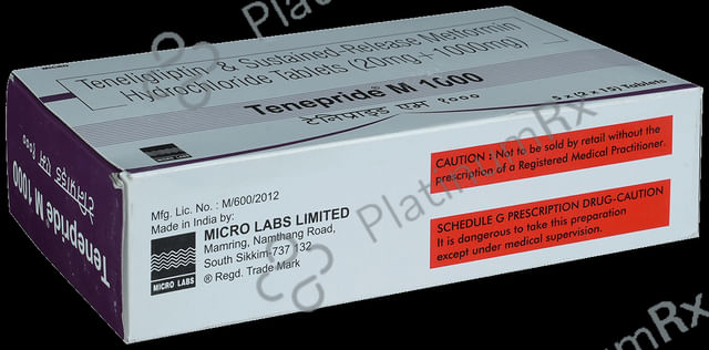 Tenepride M 1000/20mg Tablet SR 15s