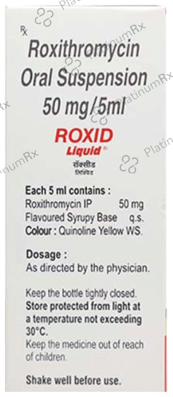 Roxid 50mg Liquid Mint 60ml