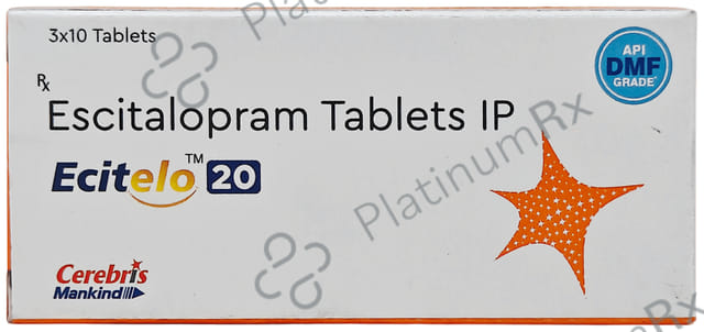 Ecitelo 20mg Tablet 10s