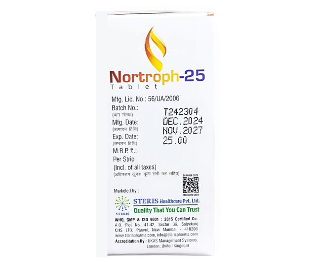 Nortroph 25mg Tablet 10s