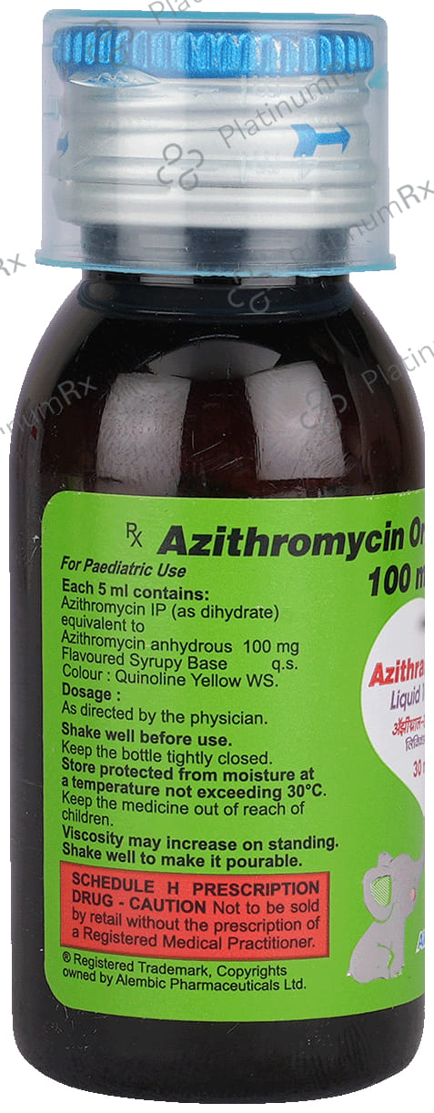 Azithral XL 100mg Liquid 30ml