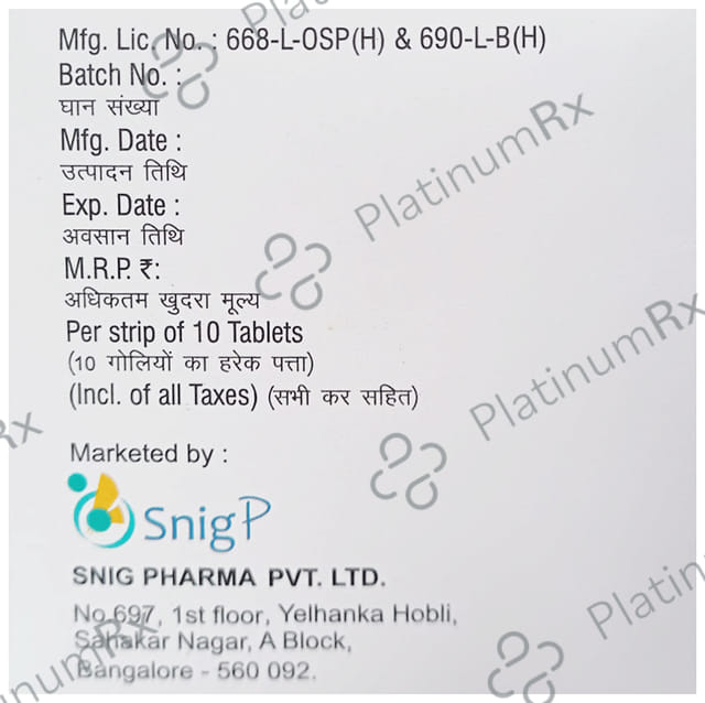 Citinig 500mg Tablet 10s