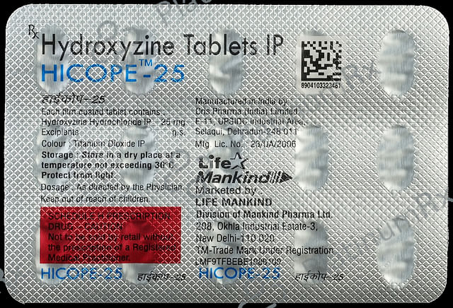 Hicope 25mg Tablet 15s