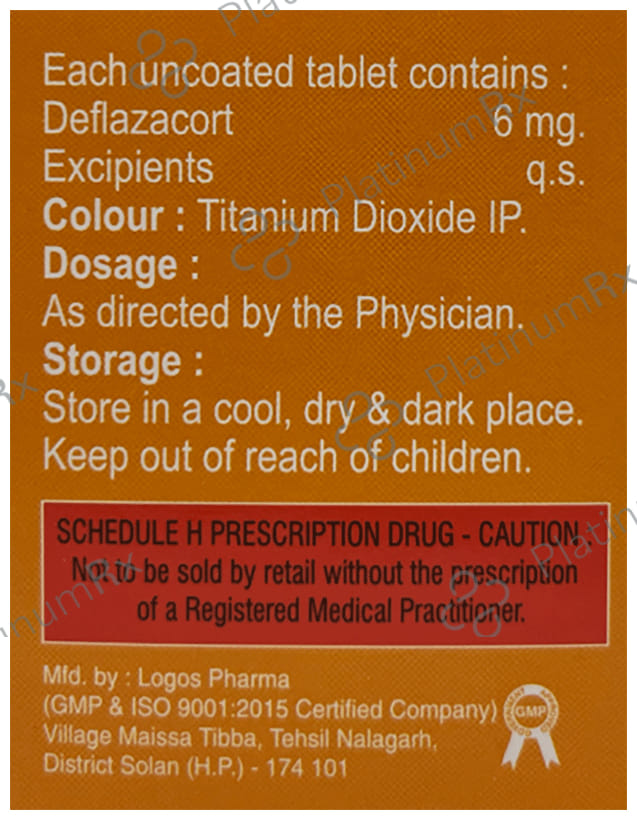 Defzorix 6mg Tablet