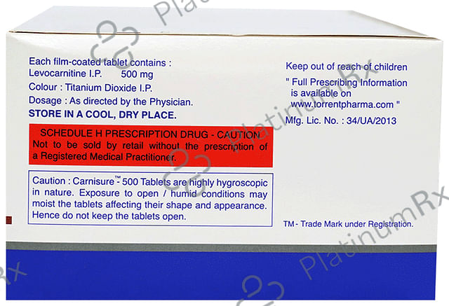 Carnisure 500mg Tablet 10s