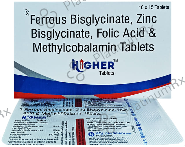 Higher Tablet 15s