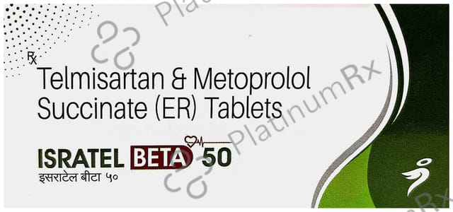 Isratel Beta 50mg Tablet ER 10s
