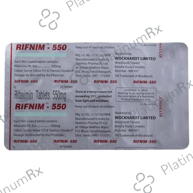 Rifnim 550 Tablet