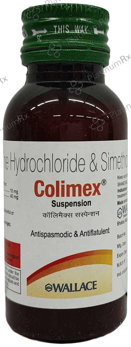 Colimex 10/40mg Suspension 60ml