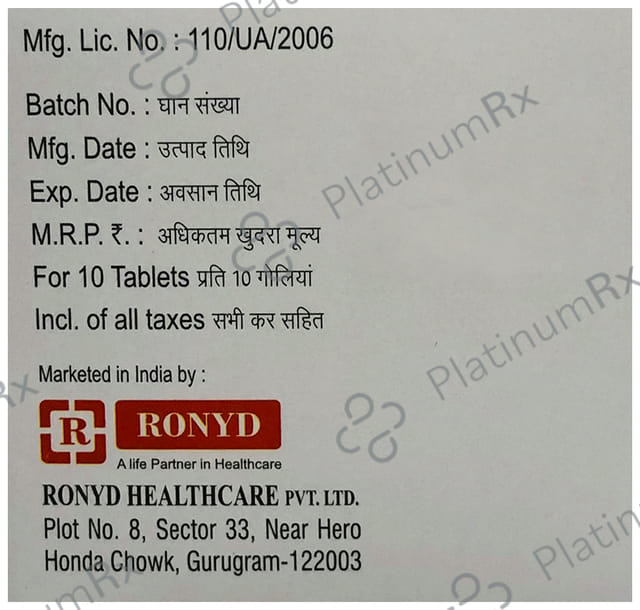 Ronyglim MV 2 Tablet SR 10s