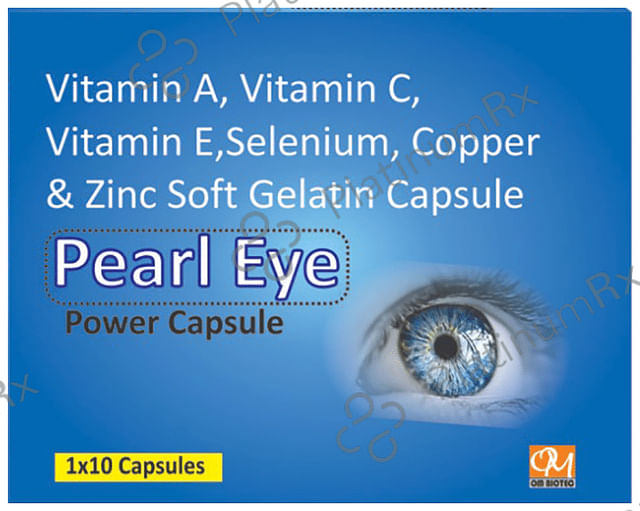 Om Biotec Pearl Eye Power Soft Gelatin Capsule