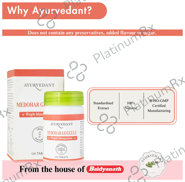 Baidyanath Ayurvedant Medohar Guggulu