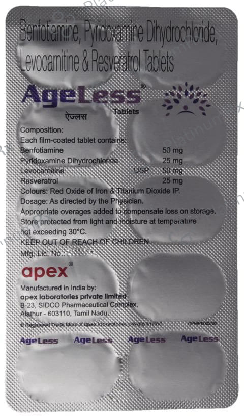 Ageless Tablet 10s