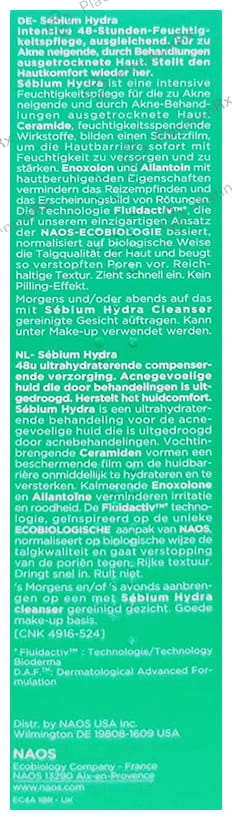 Bioderma Sebium Hydra Moisturiser 40ml