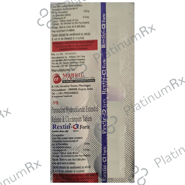 Rextin-CR Forte Tablet ER