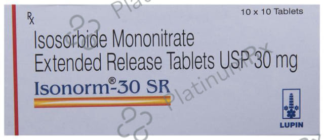 Isonorm 30mg SR Tablet 10s