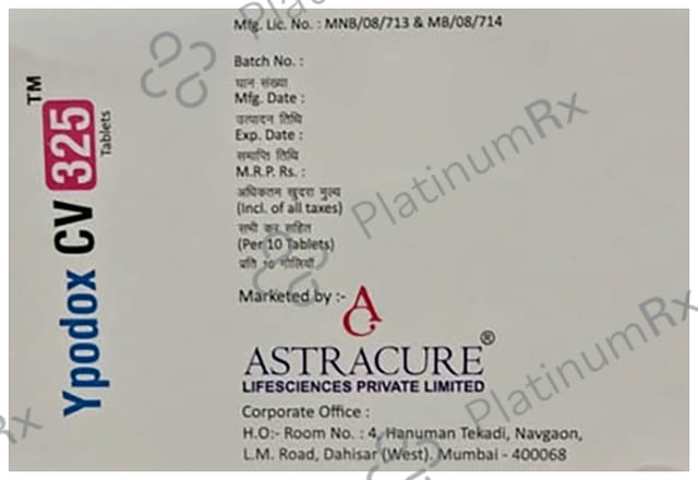 Ypodox CV 325 Tablet