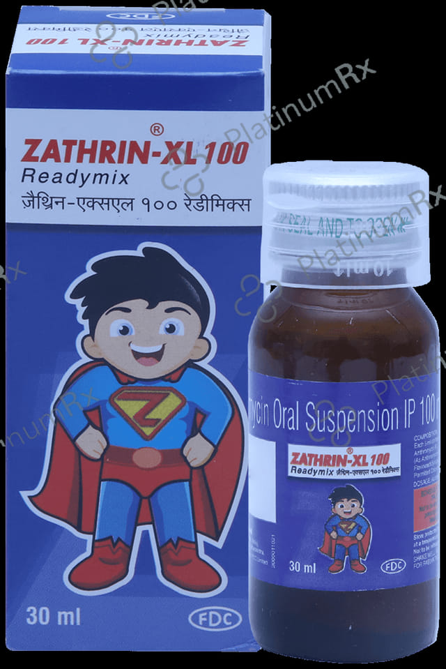 Zathrin XL 100mg Readymix Oral Suspension 30ml
