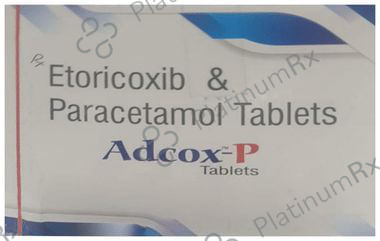 Adcox P 60/500mg Tablet 10s