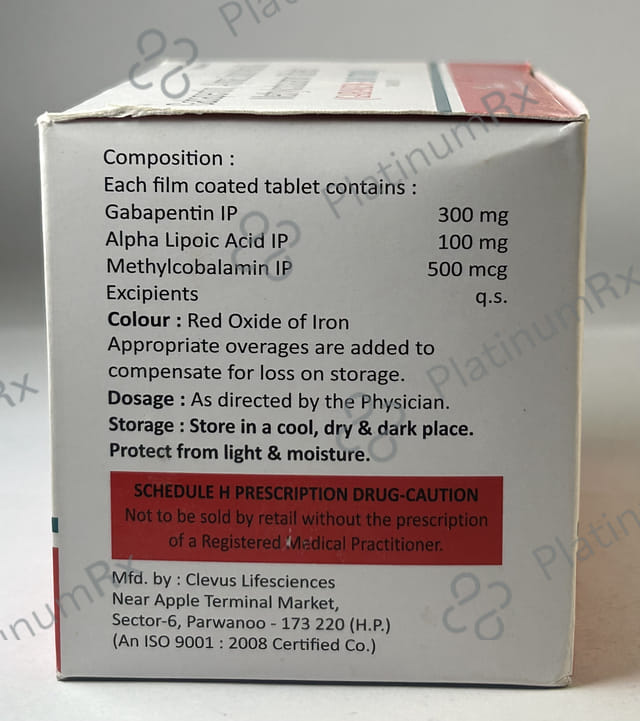 Gabakem Trio 300mg Tablet 10s