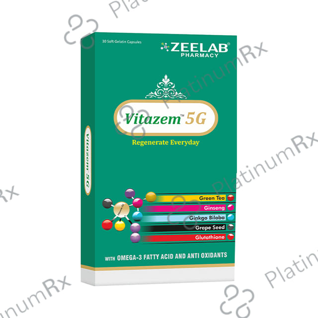 Vitazem 5G Soft Gelatin Capsule 15s