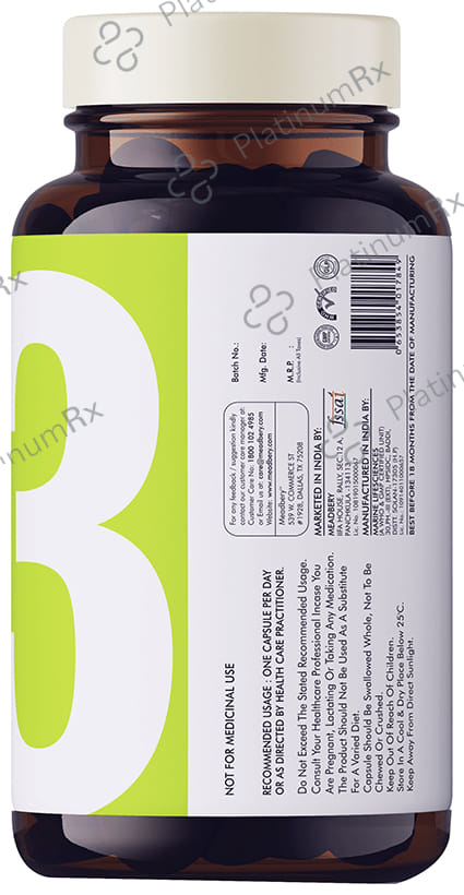 Meadbery Essentials Omega 3 Balanced Lemon Flavour Capsule 60s