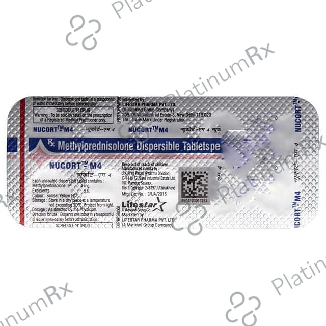 Nucort M4 DT 4mg Tablet 10s