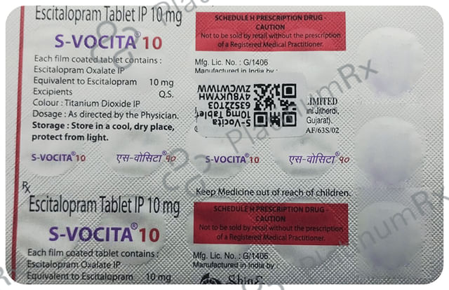 S-Vocita 10mg Tablet 15 tablets