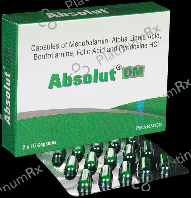 Absolut DM Capsule 15s
