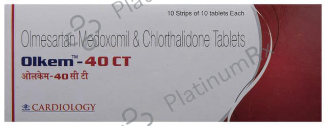 Olkem CT 40/12.5mg Tablet 10s