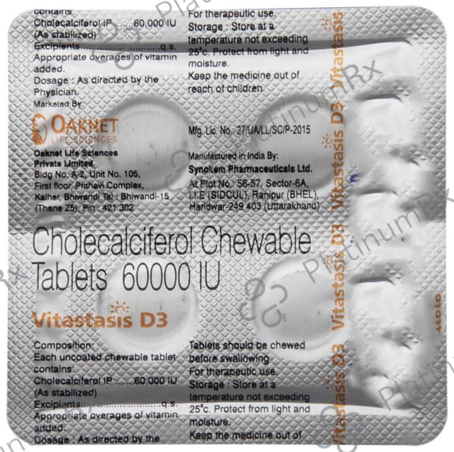 Vitastasis D3 Tablet