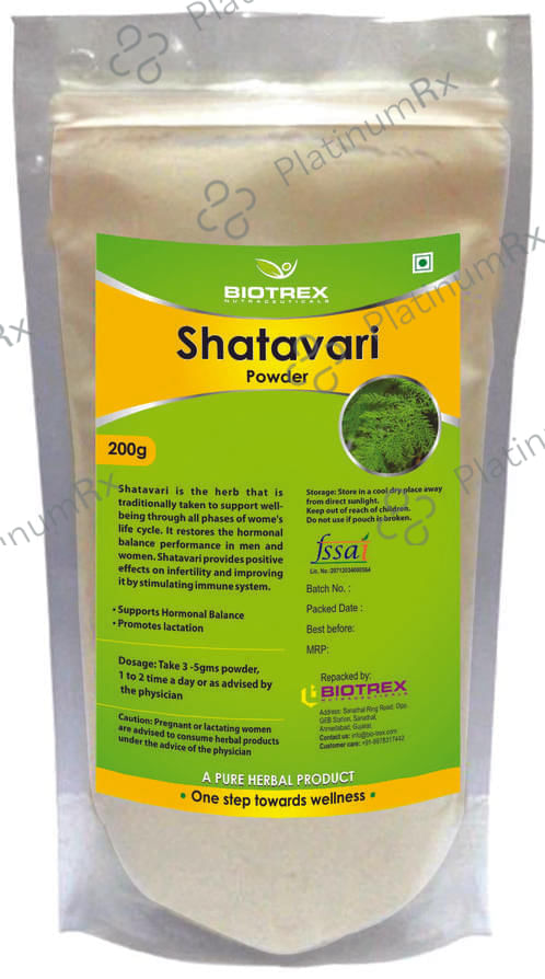 Biotrex Shatavari Herbal Powder