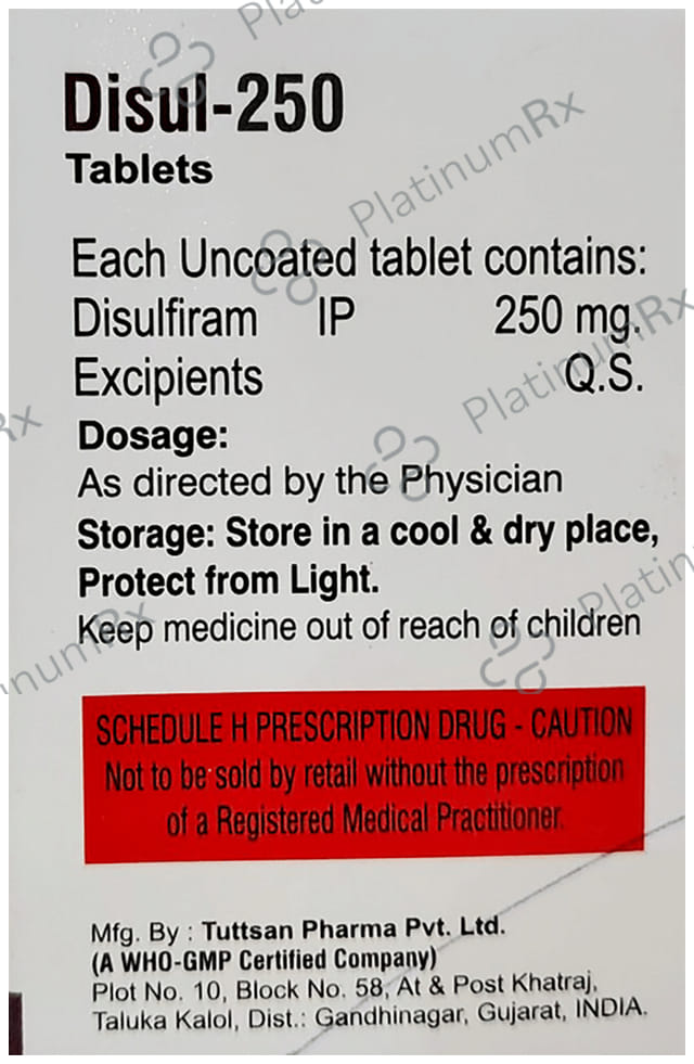 Disul 250mg Tablet 10s