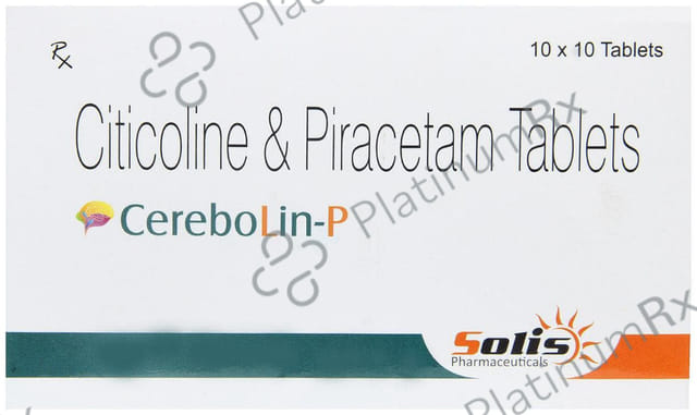 Cerebolin P 500/400mg Tablet 10s