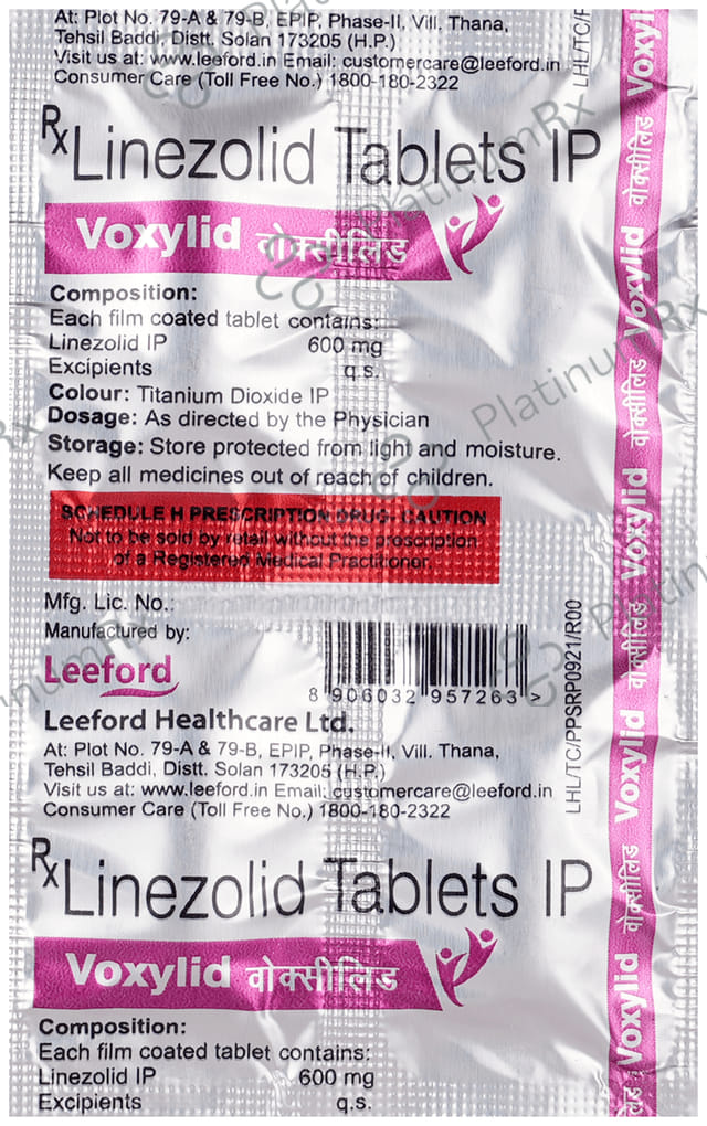 Voxylid 600mg Tablet