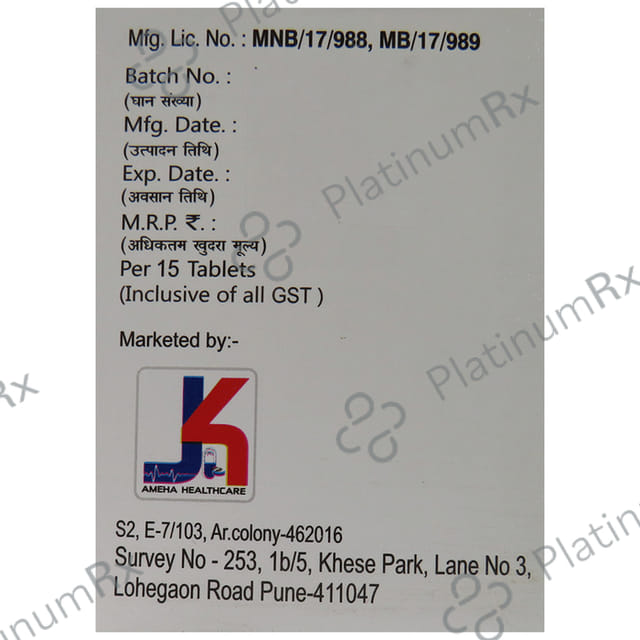 Metmeh 1000 Tablet SR