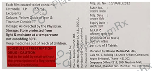 Oneova 2.5 Tablet 10 Tablet