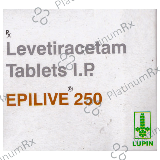Epilive 250mg Tablet 15s