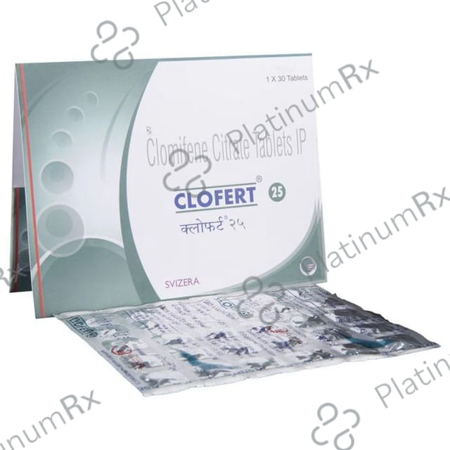 Clofert 25mg Tablet 30s
