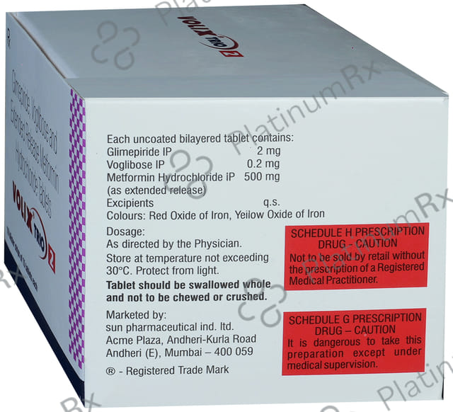 Volix Trio 2/500/0.2mg Tablet ER 15s