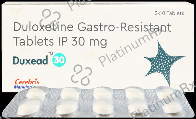 Duxead 30mg Tablet 10s