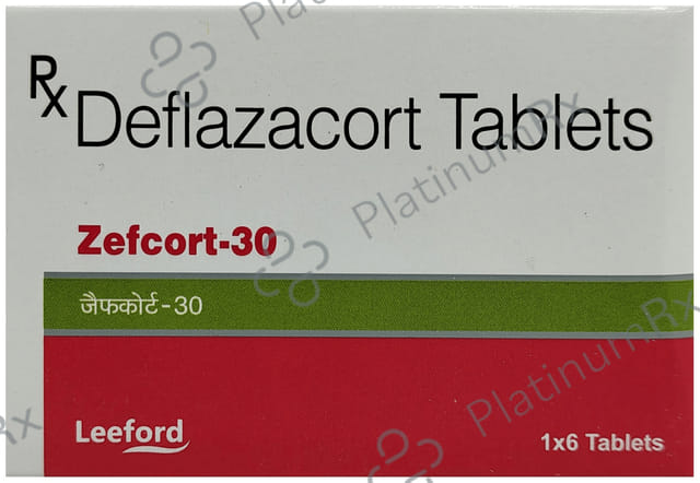 Zefcort 30mg Tablet 6s