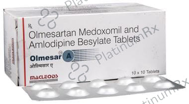 Olmesar A 5/20mg Tablet 15s