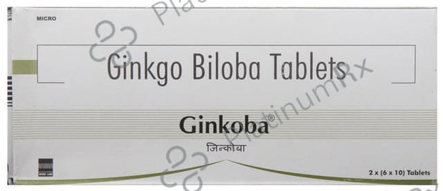 Ginkoba 40mg Tablet 10s