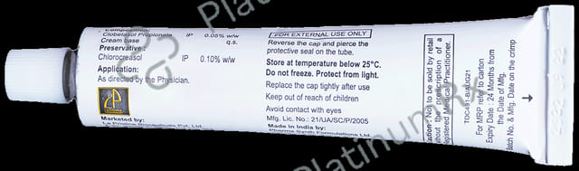 Cortent 0.05% Cream 30gm