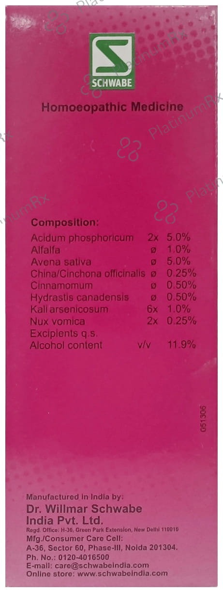 Dr Willmar Schwabe India Alfalfa Tonic For Children