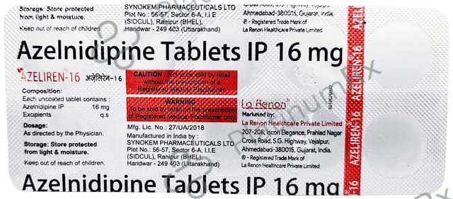 Azeliren 16mg Tablet 10s