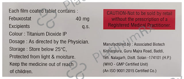 Febuvas 40 Tablet