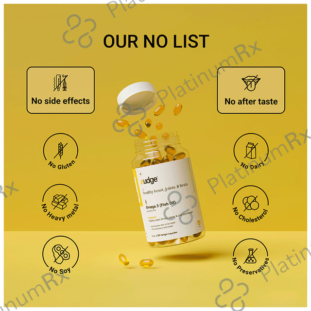 Nudge Omega 3 Softgel Capsule 60s