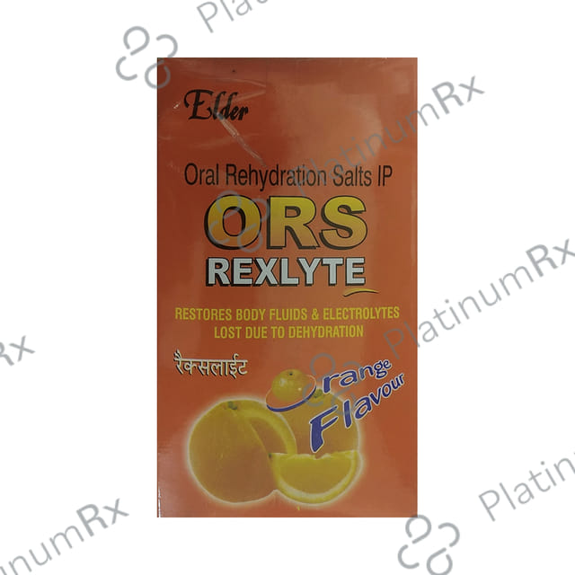 Rexlyte ORS Orange Flavour Powder 1s